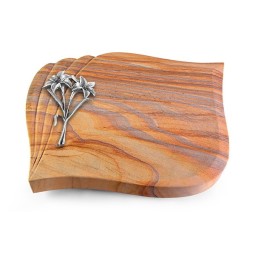 Grabstein Eterna/Rainbow Lilie (Alu)