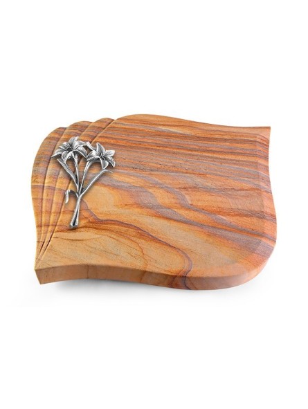 Grabstein Eterna/Rainbow Lilie (Alu)