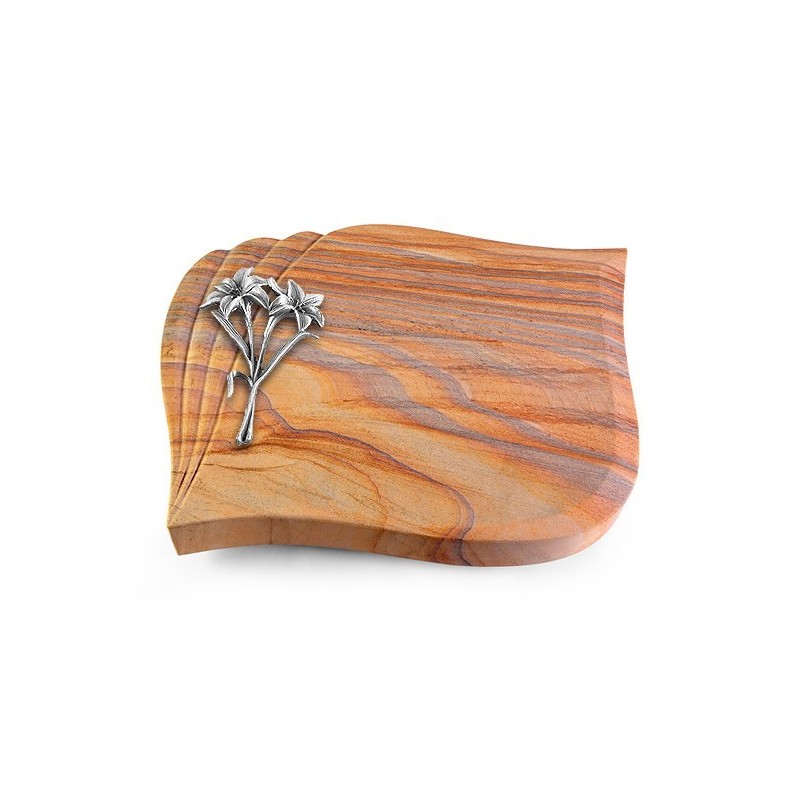 Grabstein Eterna/Rainbow Lilie (Alu)