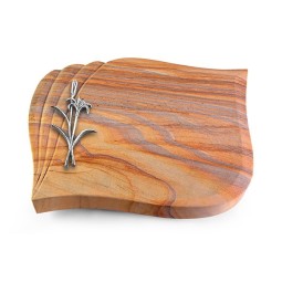 Grabstein Eterna/Rainbow Lilienzweig (Alu)