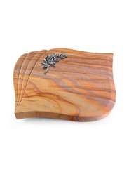 Grabstein Eterna/Rainbow Rose 1 (Alu)