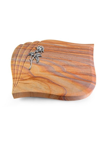 Grabstein Eterna/Rainbow Rose 2 (Alu)