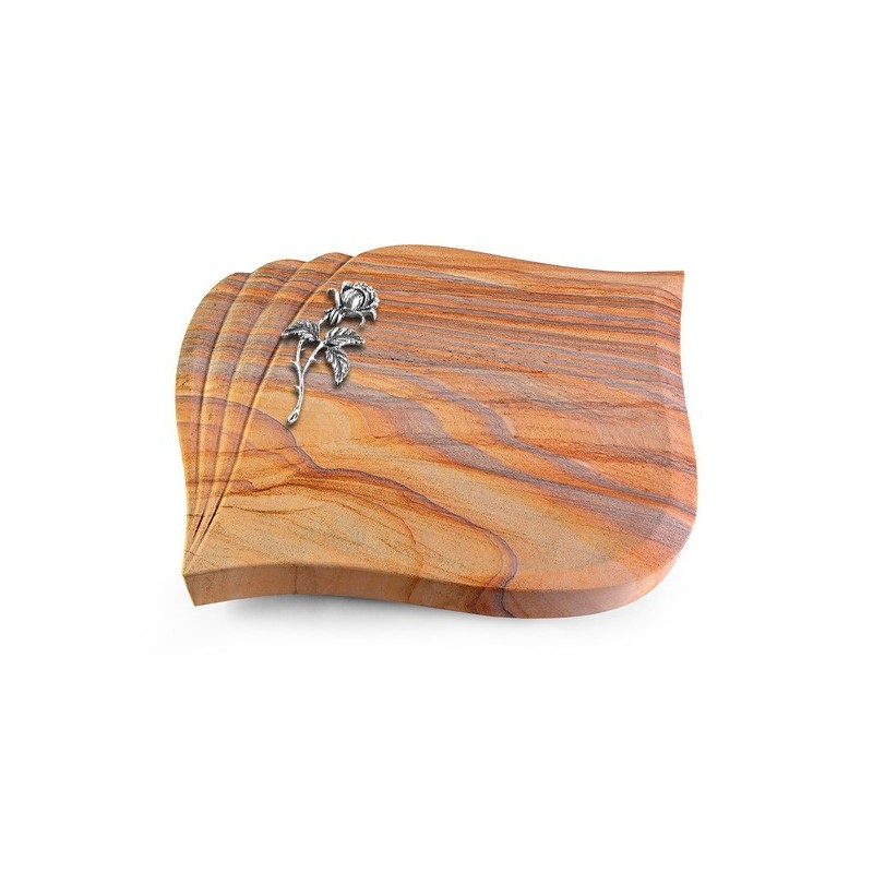 Grabstein Eterna/Rainbow Rose 2 (Alu)