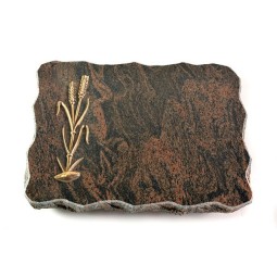 Grabplatte Barap Pure Ähren 2 (Bronze)