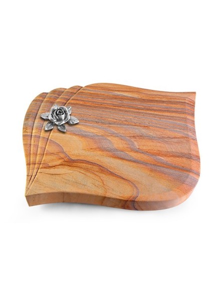 Grabstein Eterna/Rainbow Rose 4 (Alu)