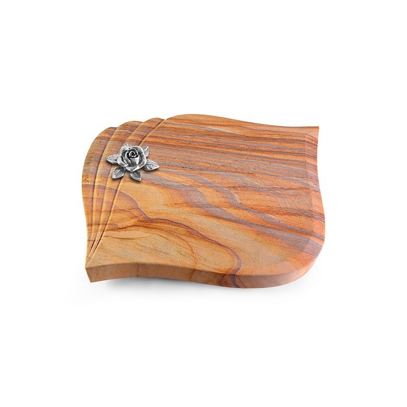 Grabstein Eterna/Rainbow Rose 4 (Alu)