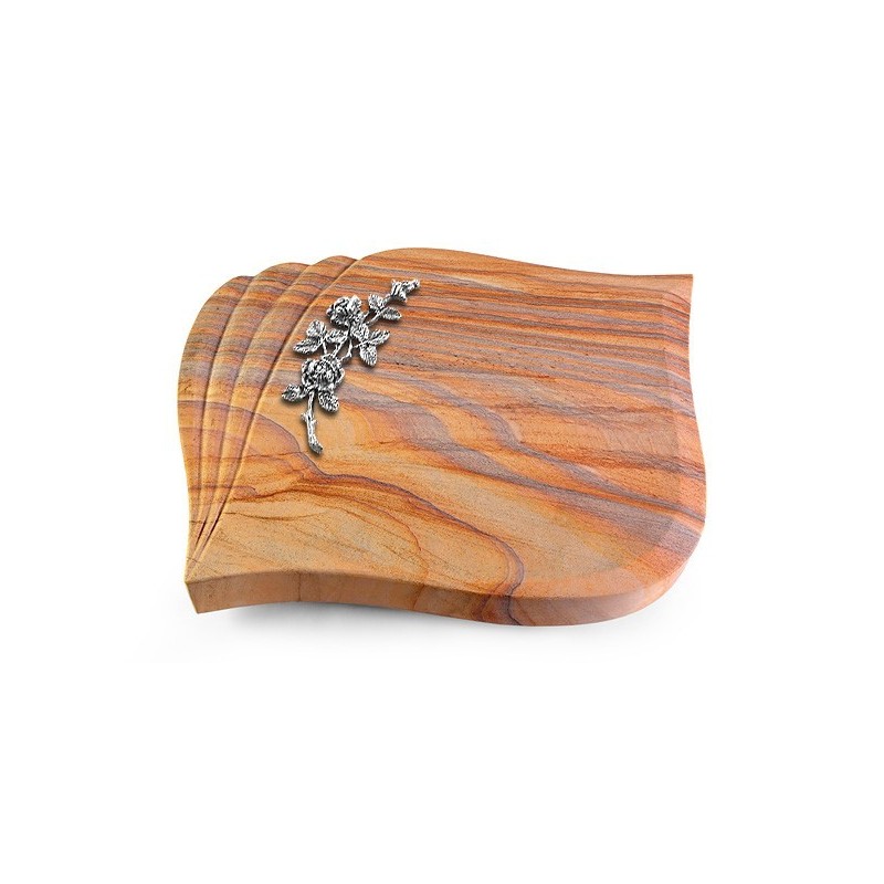 Grabstein Eterna/Rainbow Rose 5 (Alu)