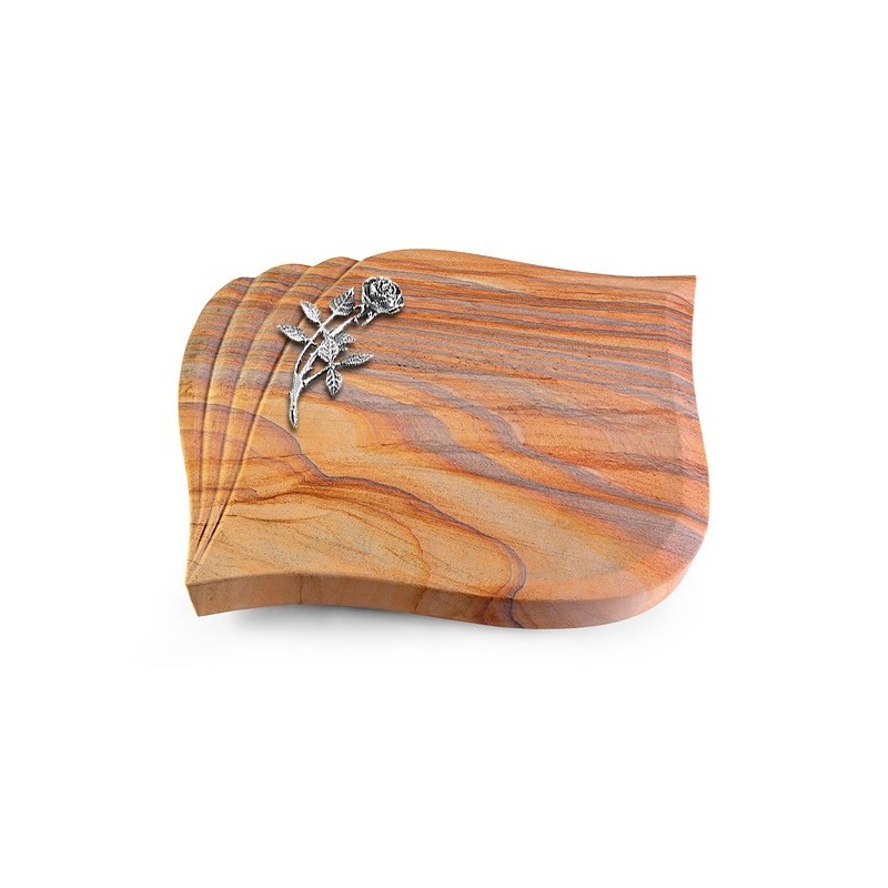 Grabstein Eterna/Rainbow Rose 6 (Alu)