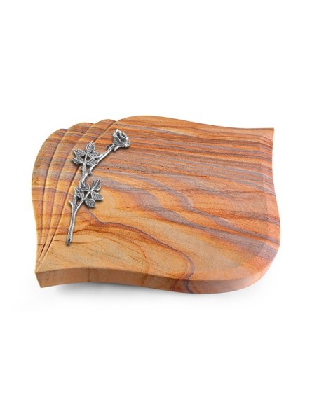 Grabstein Eterna/Rainbow Rose 9 (Alu)