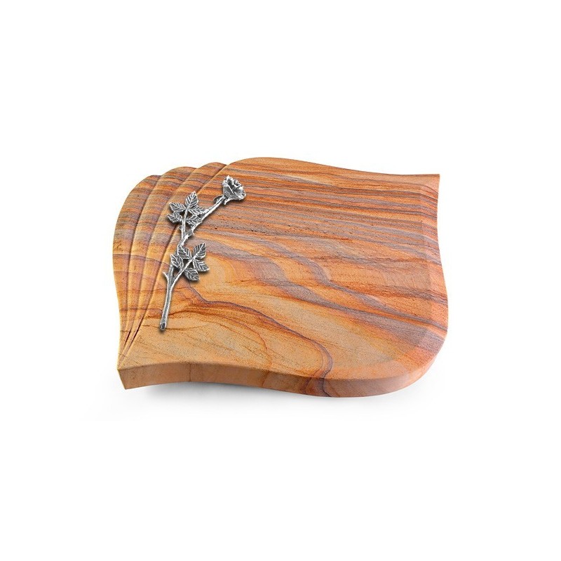 Grabstein Eterna/Rainbow Rose 9 (Alu)