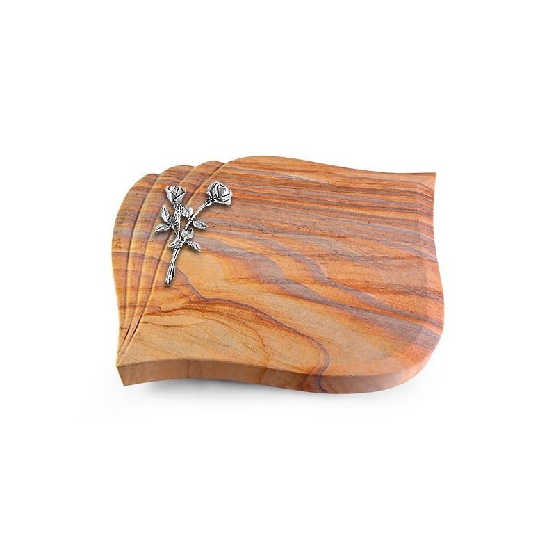 Grabstein Eterna/Rainbow Rose 10 (Alu)