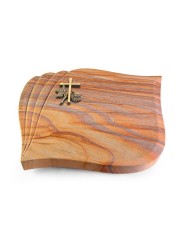 Grabstein Eterna/Rainbow Kreuz 1 (Bronze)