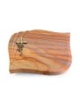 Grabstein Eterna/Rainbow Kreuz/Rose (Bronze)
