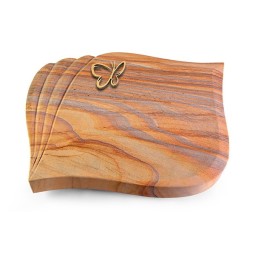 Grabstein Eterna/Rainbow Papillon (Bronze)