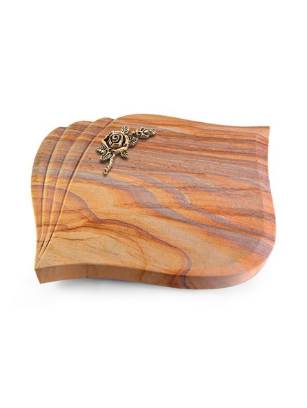 Grabstein Eterna/Rainbow Rose 1 (Bronze)