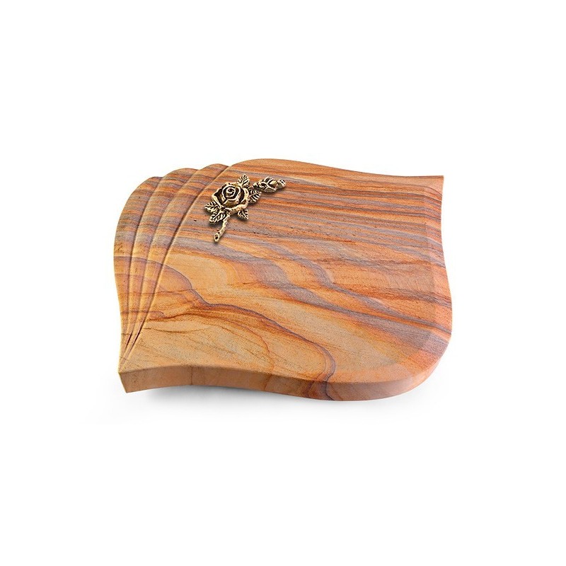 Grabstein Eterna/Rainbow Rose 1 (Bronze)