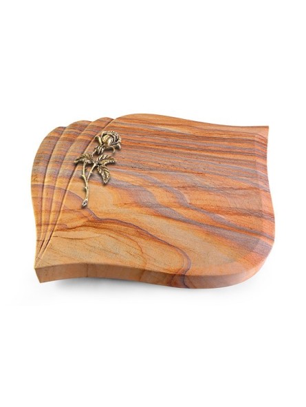 Grabstein Eterna/Rainbow Rose 2 (Bronze)