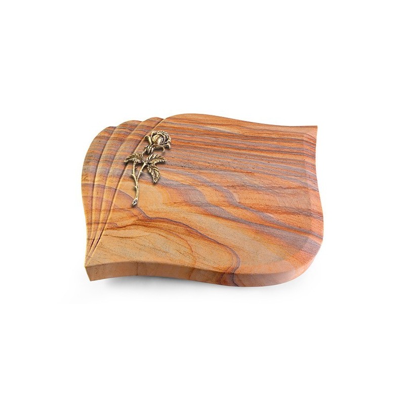 Grabstein Eterna/Rainbow Rose 2 (Bronze)