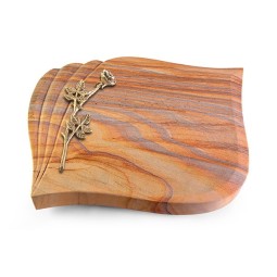 Grabstein Eterna/Rainbow Rose 9 (Bronze)