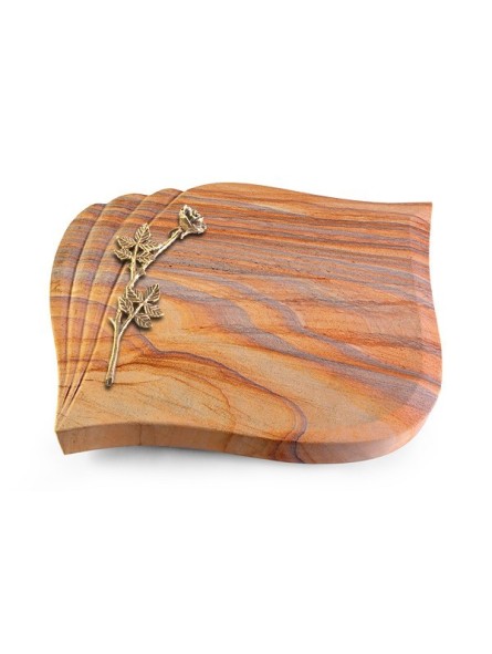 Grabstein Eterna/Rainbow Rose 9 (Bronze)