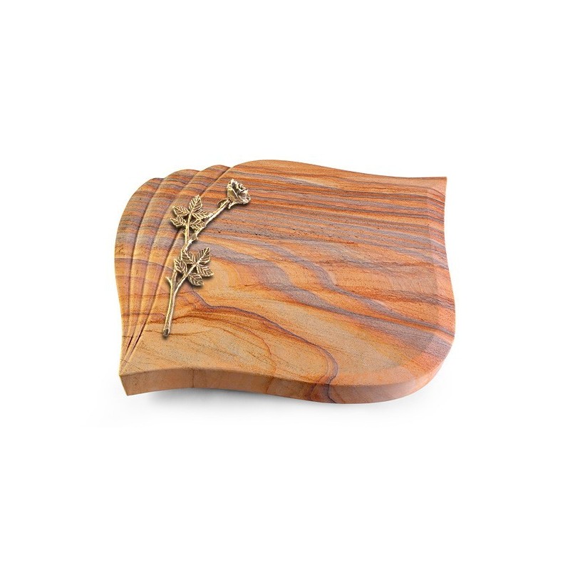 Grabstein Eterna/Rainbow Rose 9 (Bronze)