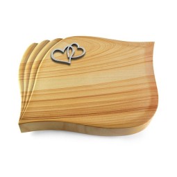 Grabstein Eterna/Woodland Herzen (Alu)