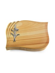 Grabstein Eterna/Woodland Lilienzweig (Alu)