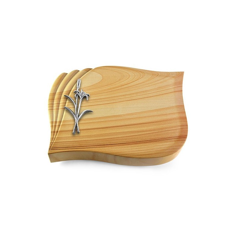 Grabstein Eterna/Woodland Lilienzweig (Alu)