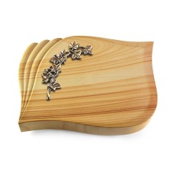 Grabstein Eterna/Woodland Efeu (Bronze)