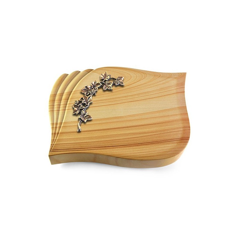 Grabstein Eterna/Woodland Efeu (Bronze)