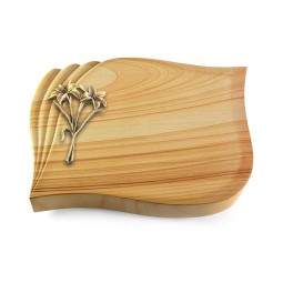 Grabstein Eterna/Woodland Lilie (Bronze)