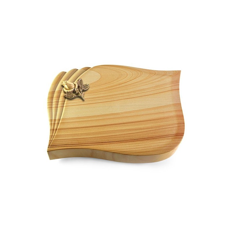 Grabstein Eterna/Woodland Rose 3 (Bronze)