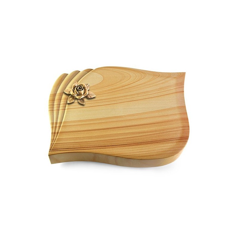 Grabstein Eterna/Woodland Rose 4 (Bronze)