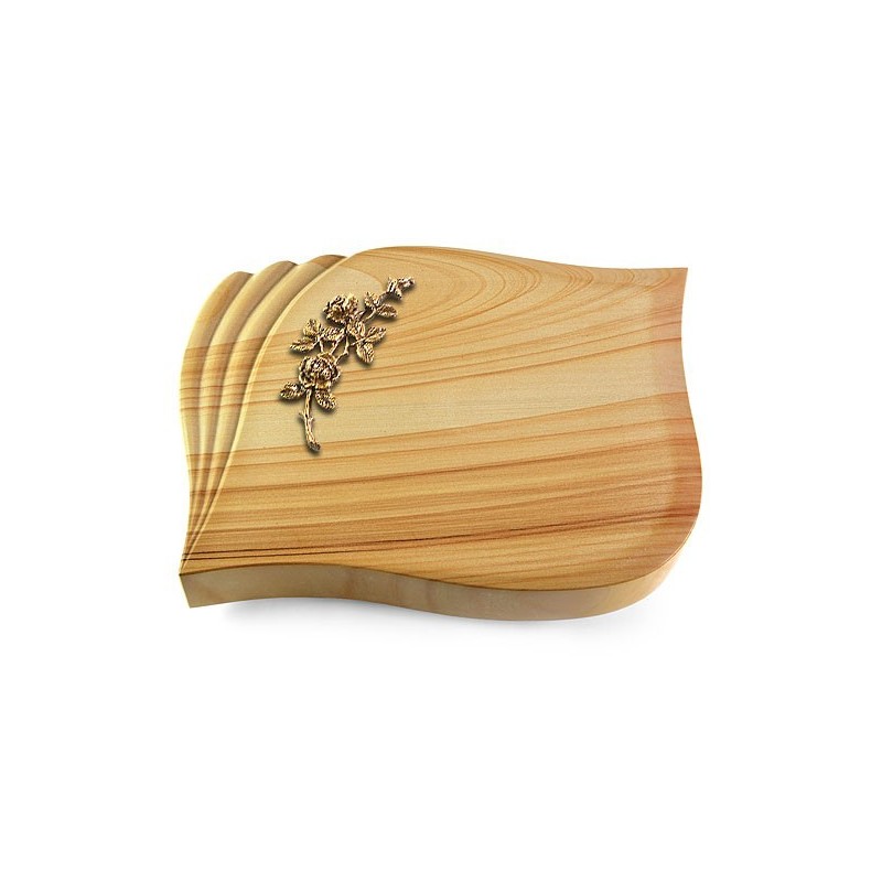 Grabstein Eterna/Woodland Rose 5 (Bronze)