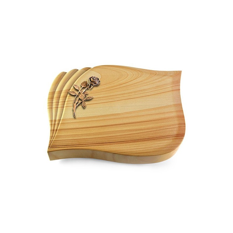 Grabstein Eterna/Woodland Rose 6 (Bronze)