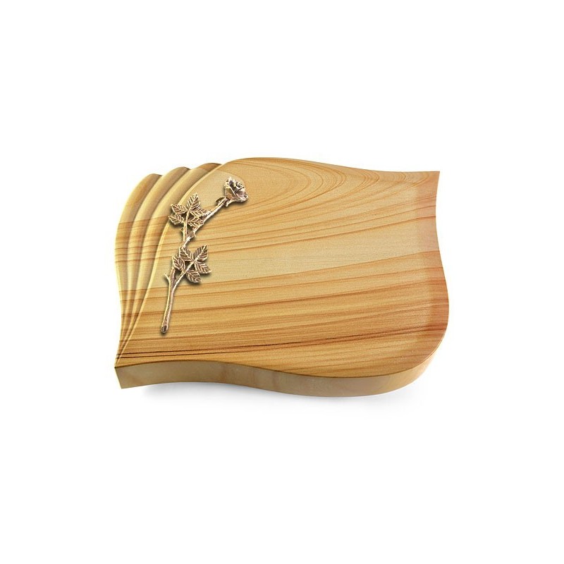 Grabstein Eterna/Woodland Rose 9 (Bronze)