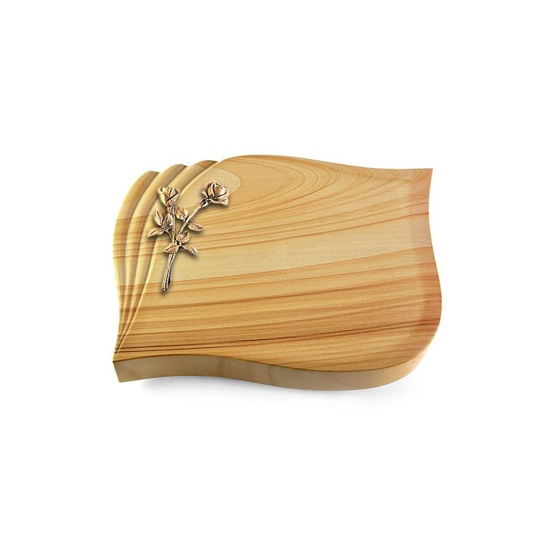 Grabstein Eterna/Woodland Rose 10 (Bronze)