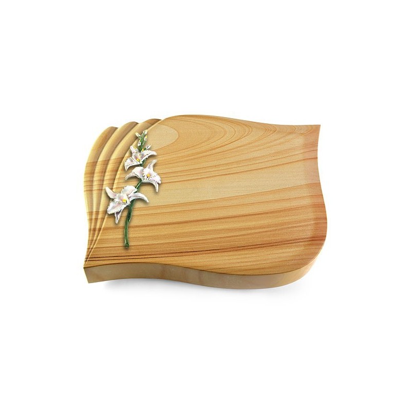 Grabstein Eterna/Woodland Orchidee (Color)