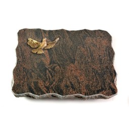 Grabplatte Barap Pure Taube (Bronze)