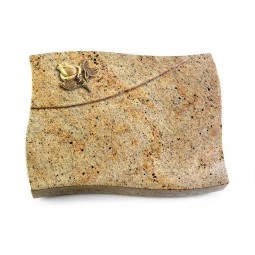 Grabstein Firenze/Kashmir Rose 3 (Bronze)