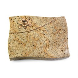 Grabstein Firenze/Kashmir Rose 4 (Bronze)