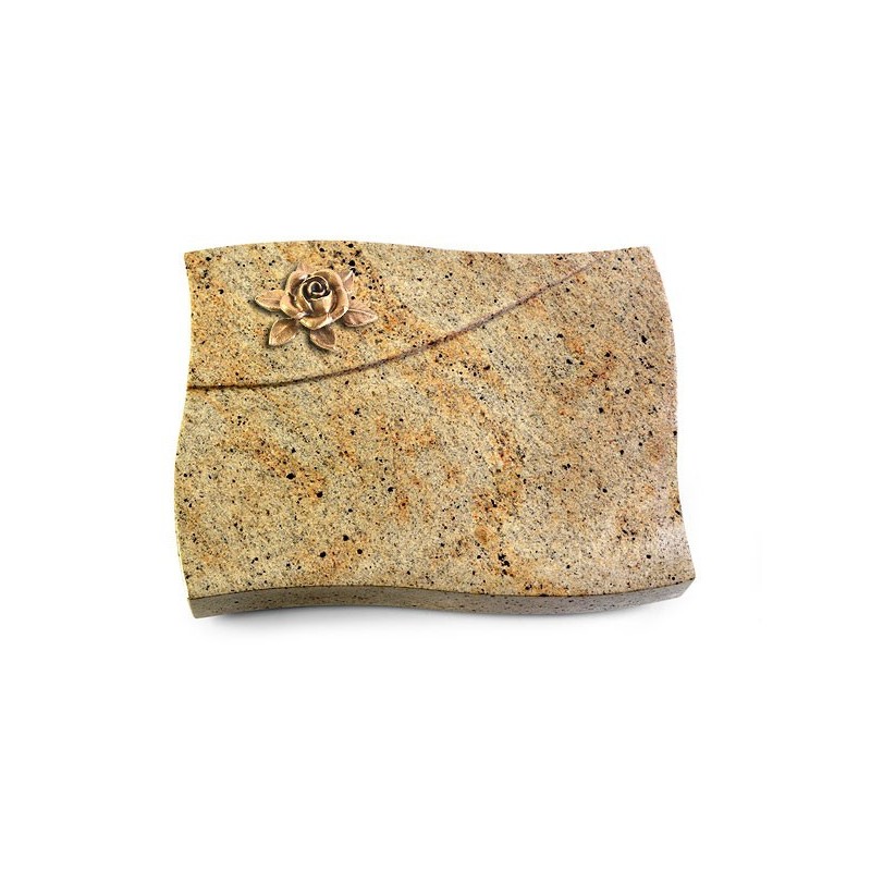 Grabstein Firenze/Kashmir Rose 4 (Bronze)