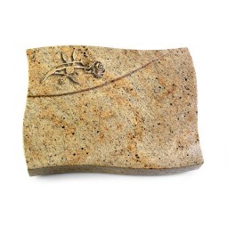 Grabstein Firenze/Kashmir Rose 6 (Bronze)