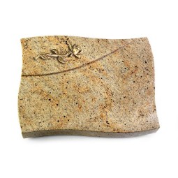 Grabstein Firenze/Kashmir Rose 7 (Bronze)