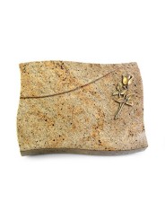 Grabstein Firenze/Kashmir Rose 8 (Bronze)