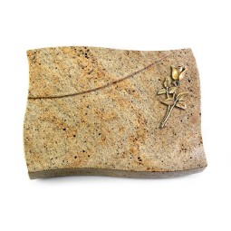 Grabstein Firenze/Kashmir Rose 8 (Bronze)