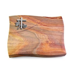 Grabstein Firenze/Rainbow Kreuz 1 (Alu)