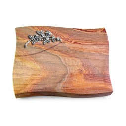 Grabstein Firenze/Rainbow Rose 5 (Alu)