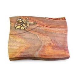 Grabstein Firenze/Rainbow Rose 11 (Bronze)