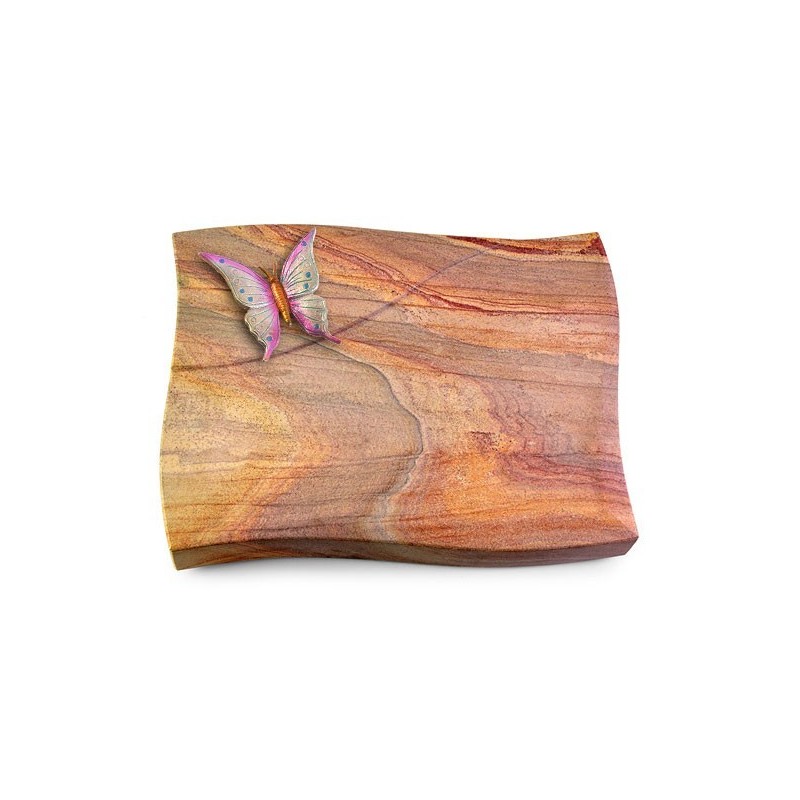 Grabstein Firenze/Rainbow Papillon 1 (Color)